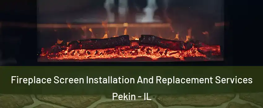  Fireplace Screen Installation And Replacement Services Pekin - IL