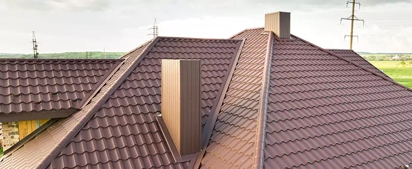 Residential Chimney Flashing Restoration in Pekin, IL