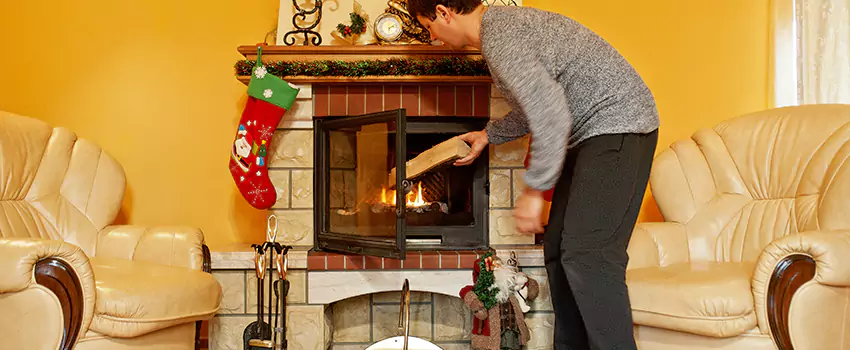 Gas to Wood-Burning Fireplace Conversion Services in Pekin, Illinois