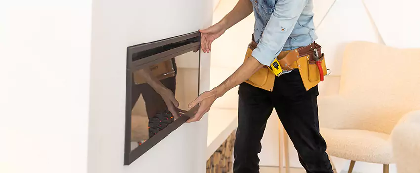 Metal Fireplace Installation in Pekin, Illinois