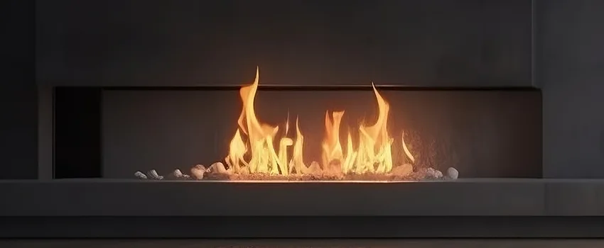 B-Vent Gas Fireplace Installation in Pekin, IL