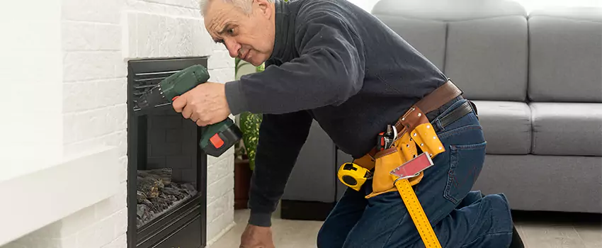 New Indoor Fireplace Installation in Pekin, Illinois