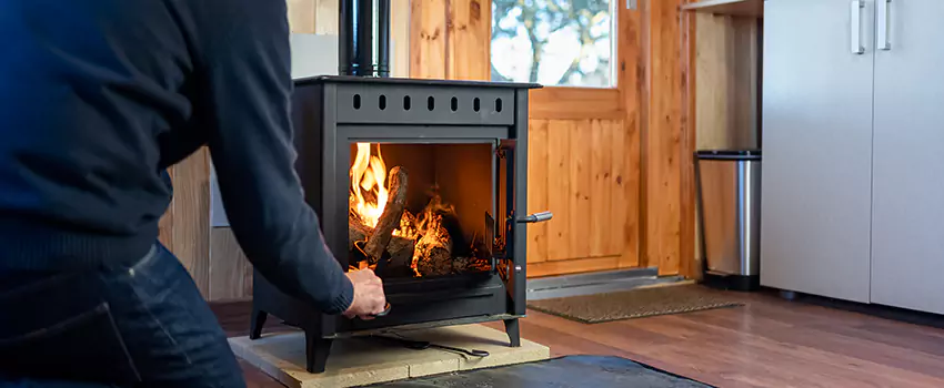 Open Hearth Wood Fireplace Installation in Pekin, IL